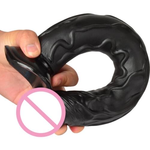 Sex Products No Vibration Female Masturbate Huge Dildo Realistic Horse Penis Soft Big With Sucker Anal Dildos Sex Toys For Women