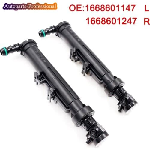 1668601147 1668601247 Left & Right Headlight Washer Nozzle Cylinder For Mercedes-Benz ML-class W166 ML350 ML550 ML63AMG 12-13