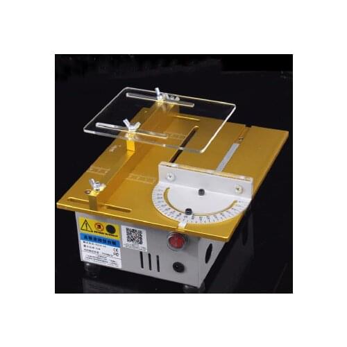 T5-1 Aluminum miniature table saw high precision DC 24V 7000RPM cutting machine DIY saws precision carpentry chainsaw