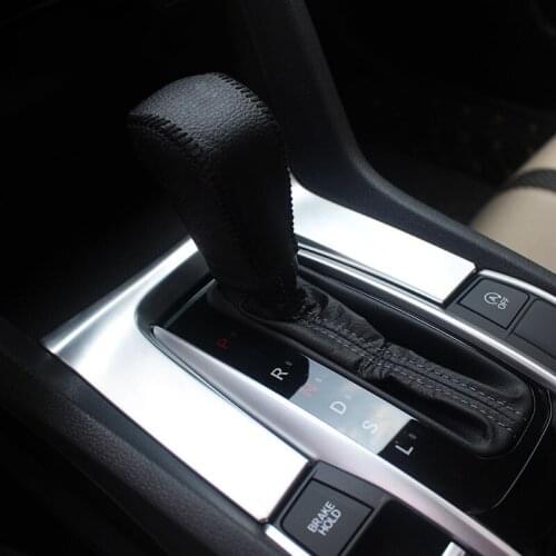 FOR HONDA CIVIC 2016 2017 CHROME SHIFT GEAR COVER PANEL TRIM FRAME CUP DRINK HOLDER BEZEL CENTER CONSOLE MOLDING GARNISH