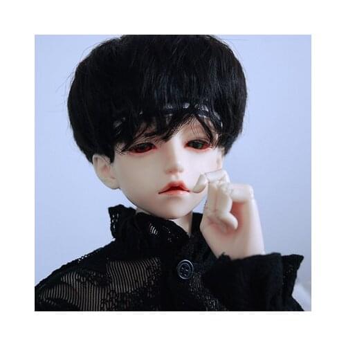 BJD doll imitation hair is suitable for 1/31/41/6 Uncle size fashion boys' daily micro curling hair male god fake hair pink gold