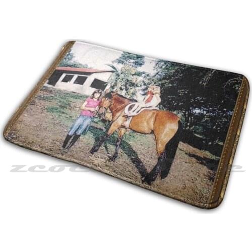 Doleta Carpet Rug Non-Slip Water Absorb Door Mat Horse Clayton Riding Club Curundu Canal Zone Panama