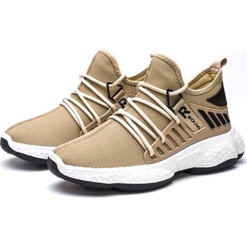 Summer Breathable Mens Casual Shoes 2021 New Breathable Mesh Mens Casual Shoes Fashion Light Mens Sports Shoes Sell Well