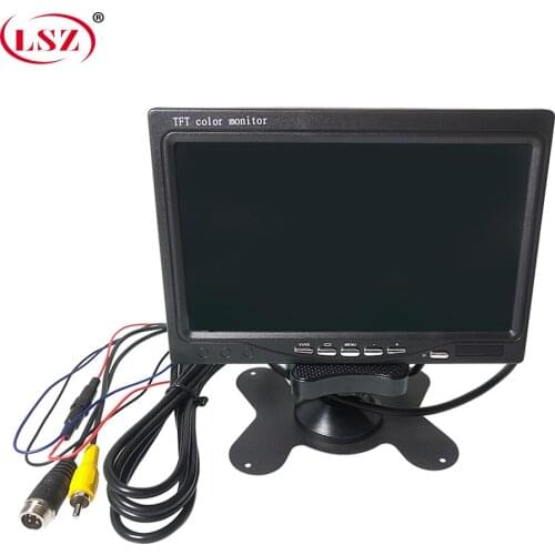 LSZ new listing off-road vehicle / commercial vehicle /slag car 7 inch display 800 (rgb) * 480 (minutes) contrast 400:1 pal/ntsc
