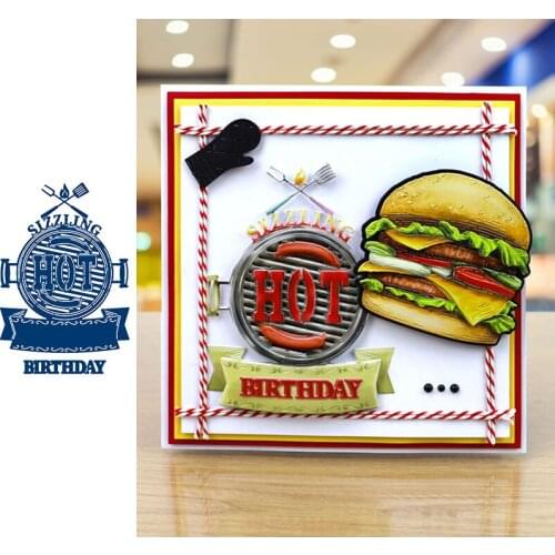 Sizzling Hot Sentiments Metal Cutting Dies for Scrapbooking and Card Making New 2019 die cuts