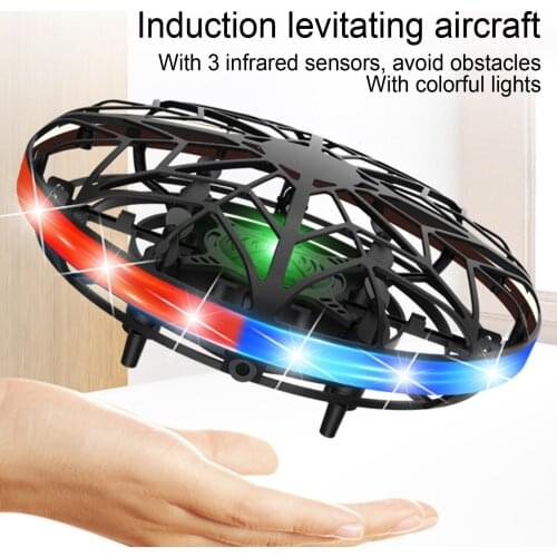 Mini Helicopter UFO RC Drone Infraed Hand Sensing Aircraft Electronic Model Small drohne Toys For Children