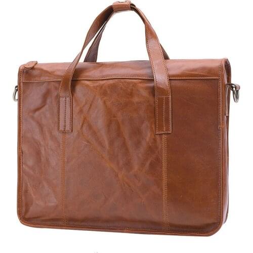 Mens Leather Messenger Mens Document For Bag Enuine Totes For Leather Office Bags Men Briefcases Bags Computer Laptop Bag