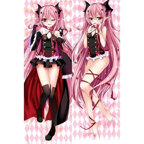 Seraph of the end Hot Japanese Anime Hugging Pillow Cover Case Pillowcases Decorative Pillows Double-Sided 2Way 2WT 50X160CM