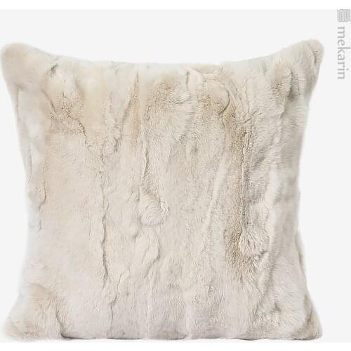 Nordic designer fur fur modern turf luxury pillowcase sofa hotel living room pillowcase car home decoration 50x50cm 45x45cm