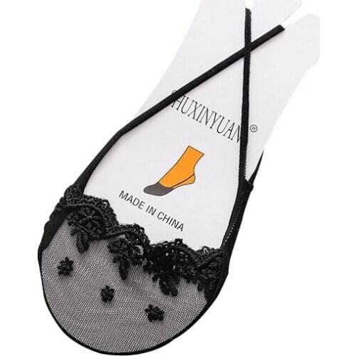 Spring Summer Stealth Women Socks Wild Solid Color Womens Invisible Socks Comfortable Cotton Shallow Mouth Female Socks