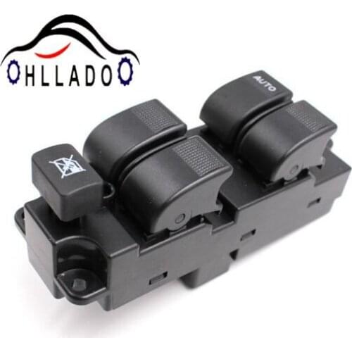 HLLADO Electric Power Window Master Switch Left Driver For 2001-2006 Mazda MPV OEM# LC6266350A LC62-66-350A