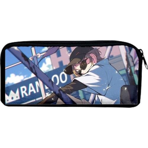 Ranboo Merch Oxford Cloth Pencil Case Office Student Pencilcase Cute Canvas Pencil Bag School Supplies Pen Box