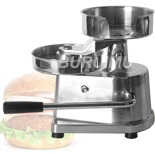 Manual Hamburger Press Burger Forming Machine Round Meat Shaping Patty Makers Aluminum Maker