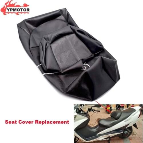 Skywave Burgmab 250 400 650 PU Leather Scooter Bike Motorcycle Seat Cover Cushion Waterproof For Suzuki AN250 AN400 AN650