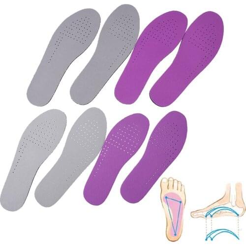 1pc XS/S/M/L/XL/XXL Sport Height Increase Insole Men Women School Insoles Shock Absorbing Insoles EVA Heel Spur Foot Care Tools