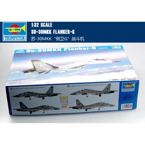 Trumpeter 02271 1/32 Russian Su-30MKK Flanker-G Fighter Attack Plane Model TH06896-SMT6