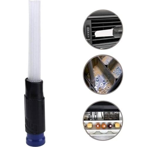 Universal Multi-functional Straw Tube Brush Cleaner Dirt Remover Portable Household Cleaning Brush Tool for Air Vents Keyboards