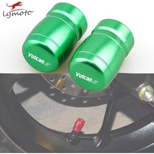 For Kawasaki Vulcan S 650cc VulcanS 650 CC Universal Motorcycle Accessorie Wheel Tire Valve Stem CNC Airtight Covers Caps