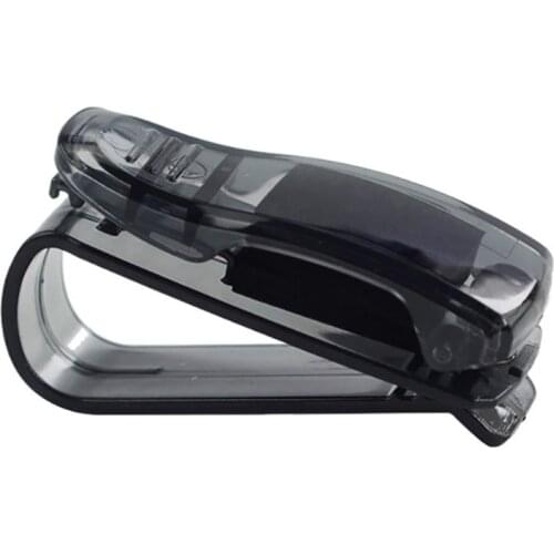 Sun Visor Glasses Hanger for Car Storage Box Card Money Clip on Seat Backs