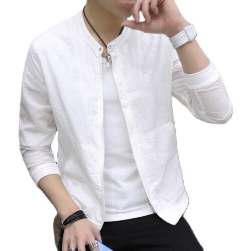 Cheap clothing Summer Outdoors Coats male Jacket Ultra Light Clothing Breathable Jacket Anti-UV coat men zipper windbreaker