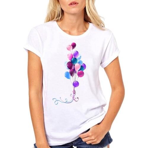 Women Clothes Cartoon Coffee Love Cute Summer Ulzzang Ladies Woman