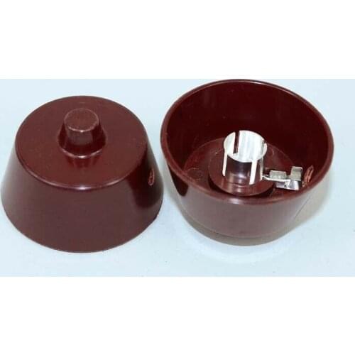 2pcs 807 WE310A WE310B 6146B Tube Cap Bakelite Amp Vacuum Tube Grid Plate Cap