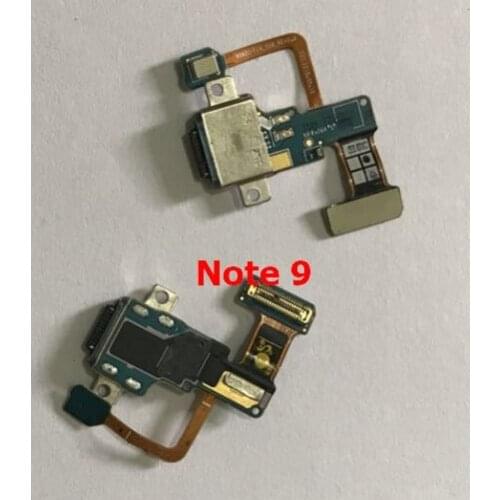 50PCS /LOT Replacement Parts For Samsung Galaxy Note 9 N960F N960U USB Charging Charger Port Dock Connector Flex Cable