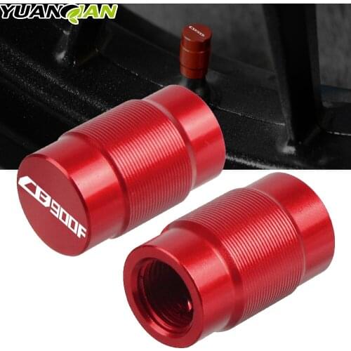 Motorcycle Accessories Wheel Tire Valve caps CNC Airtight cover For HONDA CB900F CB 900F hornet 2001 2002 2003 2004 2005 - 2008