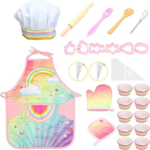 Детские фартуки для кухни Fityle China At AliExpress