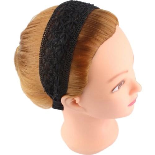 Gothic Wide Lace Headband Floral Embroidery Head Band Hoop Hairband Boho Womens Hair Accessories Styling Tool Headwear