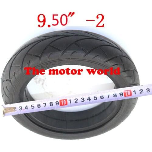 Good quality 9.50''-2 Solid Tire For Gas Scooter Electric Scooter / Electric Scooter Spare Airless Tire Rubber Tire
