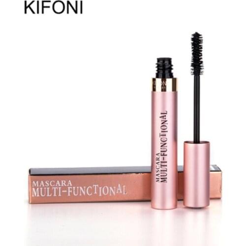 KIFONI makeup 4D Silk Fiber Lash Mascara Waterproof Rimel Mascara Eyelash Extension Black Thick Lengthening Eye Lashes Cosmetics