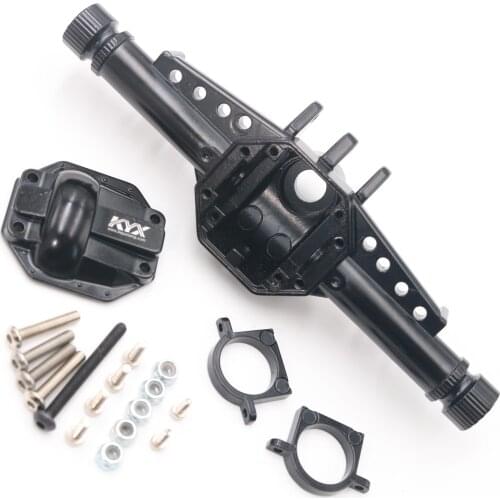 KYX Racing Metal Axle Housing Axle Shell with Cover for 1/10 RC Crawler Axial SCX10 II 90046 90047