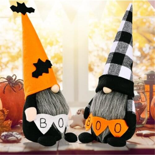 2021 New Halloween Dwarf Doll Creative Faceless Doll Home Decoration Desktop Decoration Halloween Party Home Decoration
