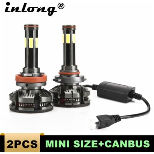 New Arrival H4 Led H7 canbus lampada Car Headlight Bulbs H11 LED HB3 9005 HB4 9006 Lamps 6500K 12V 16000LM Auto Led Fog Lights