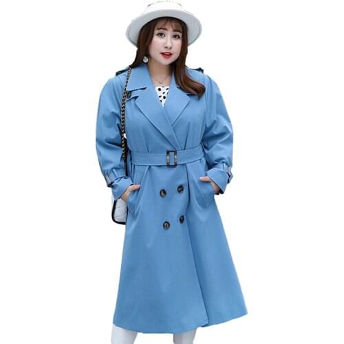 Женские двубортные тренчи ODFVEBX China At AliExpress