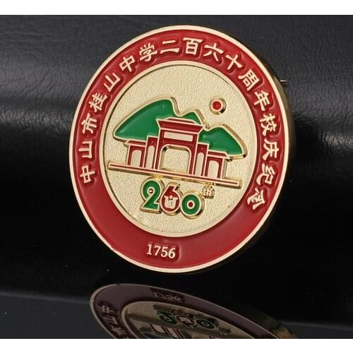 Manufacturers promote metal coins cheap high quality electroplated gold coins