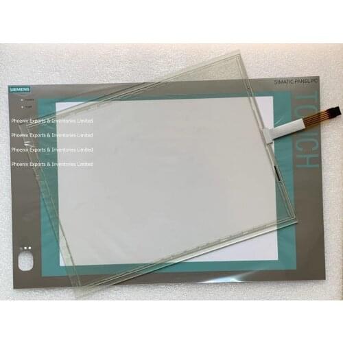 Brand New TOUCH SCREEN DIGITIZER AND OVERLAY PROTECTIVE FILM FOR 6AV7853-0AE20-1AA0 PC477B SIMATIC PANEL PC 477B PC477 B