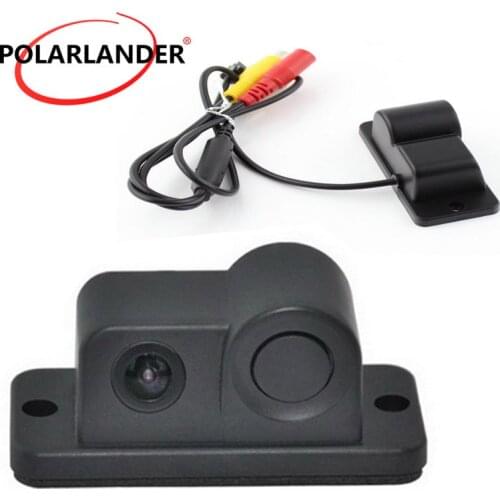 2 in 1 Universal Reversing Camera with sensor Auto Car Rear View Camera Backup Camera Parking sensor