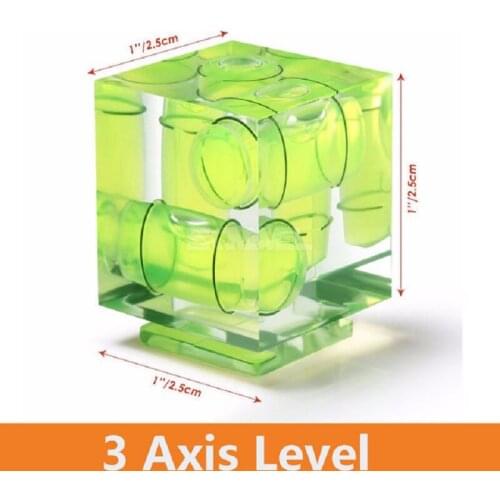 20PCS/LOT Flash Hotshoe Double Dual 3 Axis Bubble Spirit Level Gradienter For SLR DSLR Camera Free Shipping