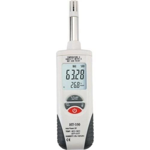 Digital Psychrometer Mini Portable Thermo-Hygrometer Temperature Humidity Meter Wth Dew Point/Wet Bulb Temperature