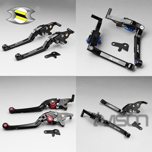 For X MAX XMAX 300 125 400 2016 - 2019 Parking Lock Brake Levers CNC Xmax250 18-19 Automatic Locking Modified BrakeLevers