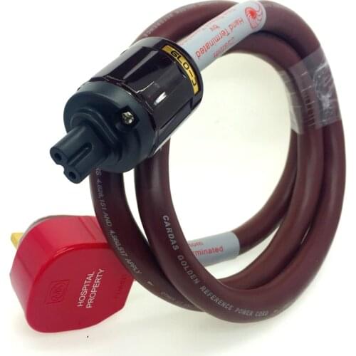 HIFI cardas gold reference power cord OFC EU Schuko AC power cord figure 8 oyaide p-079e / p-079 / c-079 C7 MK plug vinshle