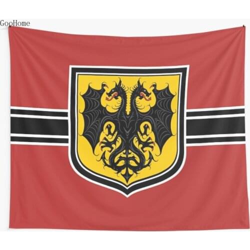 Youjo Senki Saga of Tanya the Evil Empire Flag Wall Tapestry Cover Beach Towel Throw Blanket Picnic Yoga Mat Home Decoration