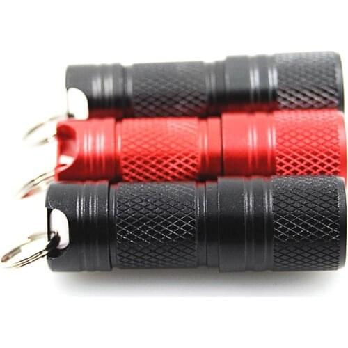 New Pocket Mini LED Flashlight USB Rechargeable Portable Waterproof White Light Keychain Torch Super Small Lanterna with Battery