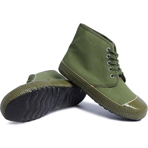 Liberation Shoes Farmland High Top Camouflage Canvas Shoes plus Size 45 Sneakers Men