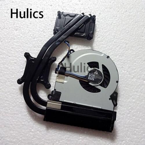 Hulics Original For HP ENVY 17-J 17-j033tx laptop Fan KSB06105HB 6033B0032801 GPU cooling heatsink Radiator 720232-001