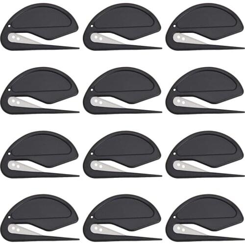 PPYY-Letter Opener Envelope Slitter, 12 Pcs Letter Opener Slitter Letter Openers with Razor Blade for Envelope
