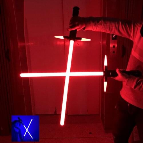 Plastic Lightsaber Jedi Sith Luke Light Saber RGB Laser Cosplay Toy Luminous Outdoor Creative Wars Knife Sword Stick Weapon Toy