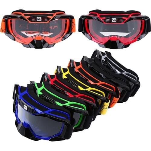 POSSBAY Outdoor Motorcycle Glasses Scooter Motorbike Cycling Goggles Gafas Motocross Lunette Moto MX Off Road Ski Goggles Oculos